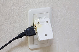 Unsafe electrical outlet